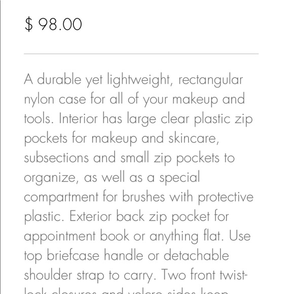 New! Professional make up carrying bag - Picture 4 of 4